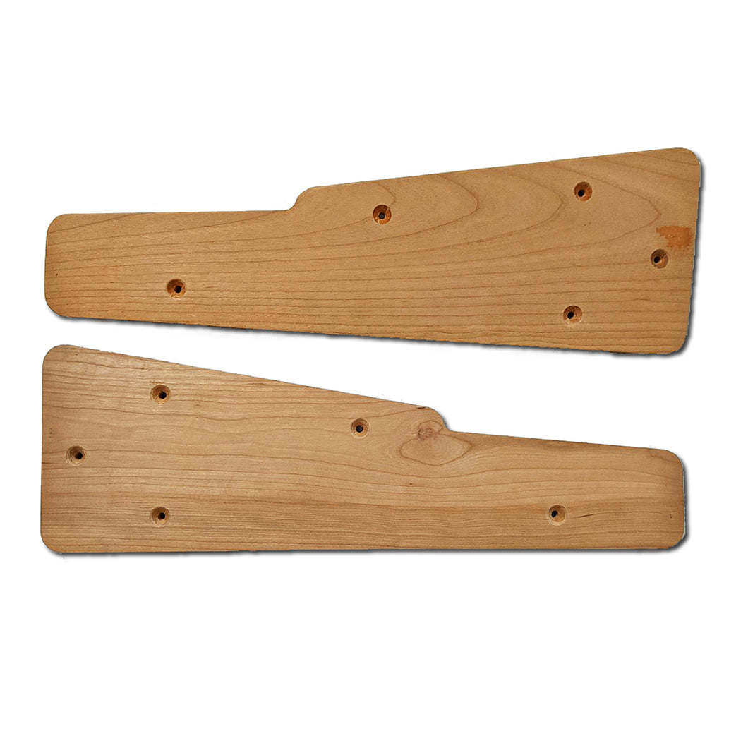 PRO2021 Cherry Wood End Cheeks Set (Unfinished)